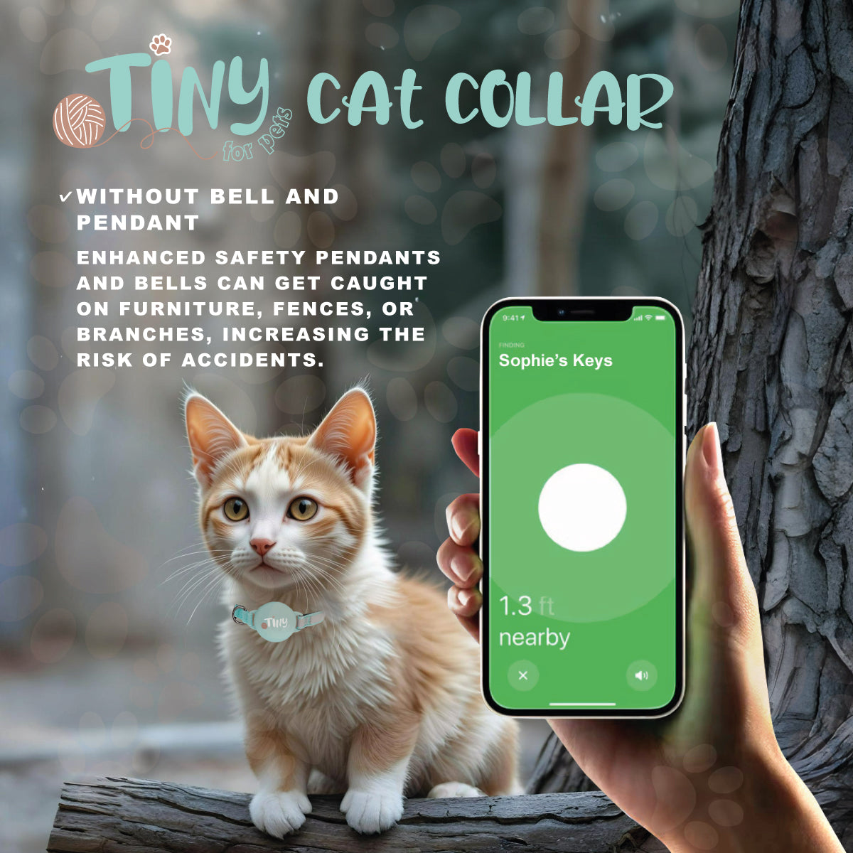 Cat Collar -  TINY for Pets