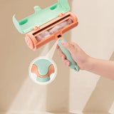 Reusable Pet Hair Remover Roller – No Adhesive, Self-Cleaning, Multi-Surface for Couch, Bed & Car