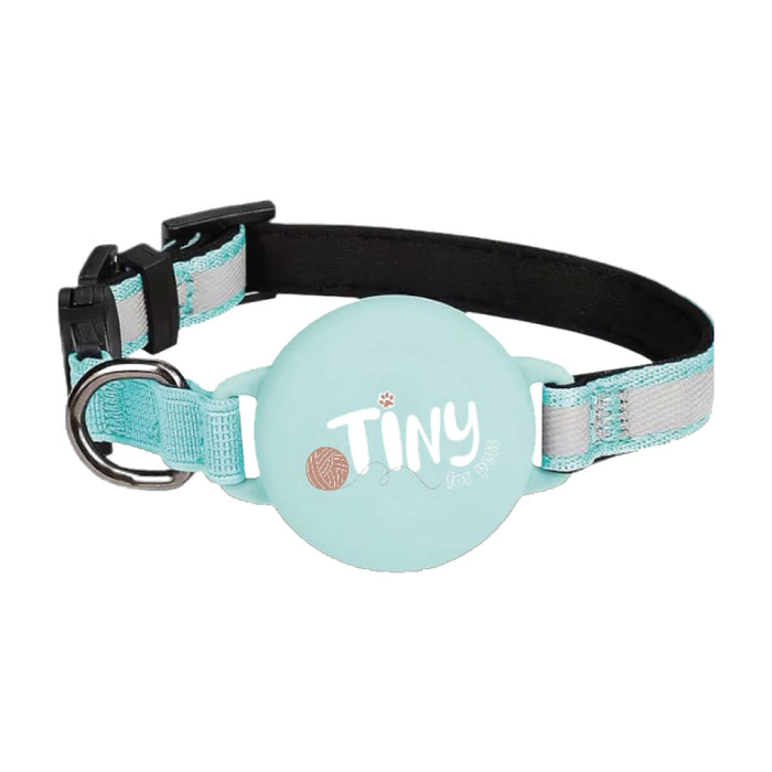 AirTag Cat Collar – Waterproof Breakaway Safety Collar with Flush AirTag Holder, Reflective & Luminous