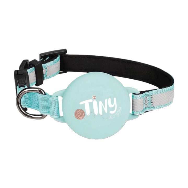 AirTag Cat Collar – Waterproof Breakaway Safety Collar with Flush AirTag Holder, Reflective & Luminous